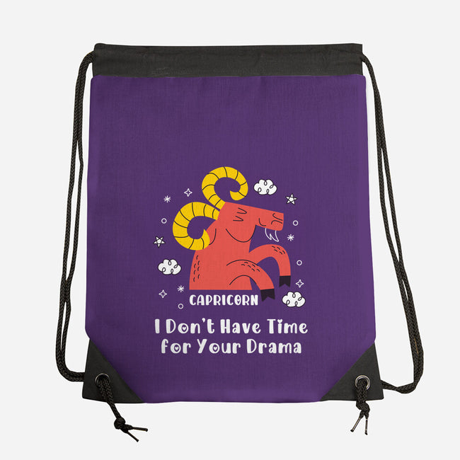 I Don’t Have Time For Your Drama-None-Drawstring-Bag-MaxoArt