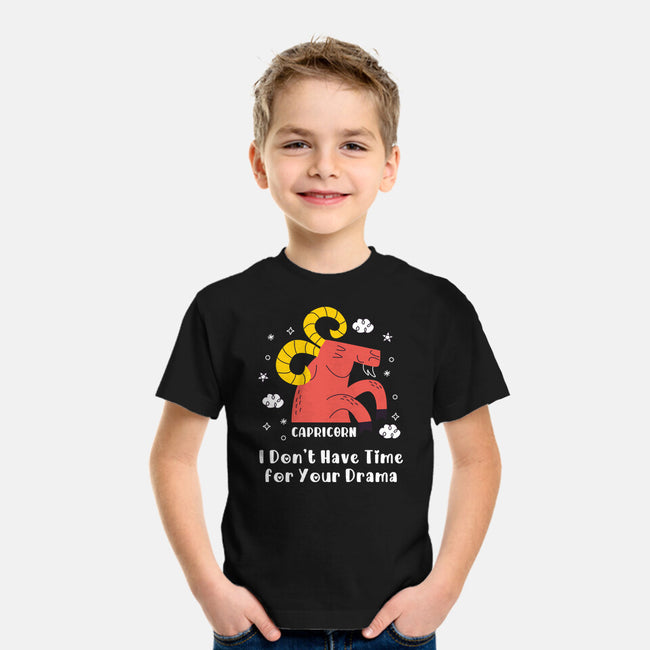I Don’t Have Time For Your Drama-Youth-Basic-Tee-MaxoArt