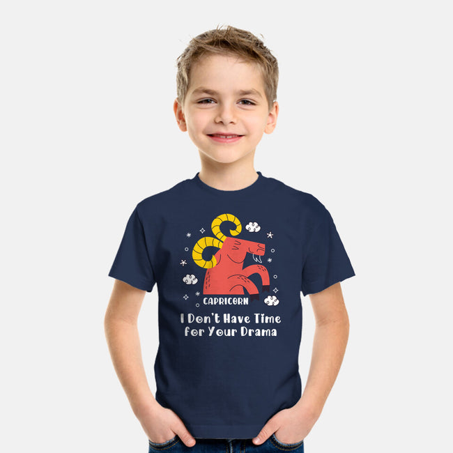 I Don’t Have Time For Your Drama-Youth-Basic-Tee-MaxoArt