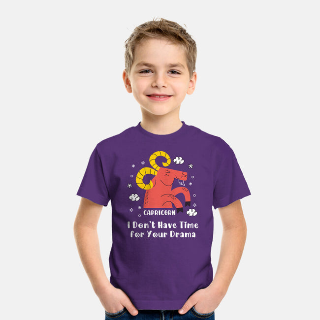 I Don’t Have Time For Your Drama-Youth-Basic-Tee-MaxoArt