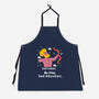 No Plan Just Adventure Zodiac-Unisex-Kitchen-Apron-MaxoArt