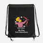 No Plan Just Adventure Zodiac-None-Drawstring-Bag-MaxoArt