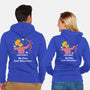 No Plan Just Adventure Zodiac-Unisex-Zip-Up-Sweatshirt-MaxoArt