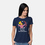 No Plan Just Adventure Zodiac-Womens-Basic-Tee-MaxoArt