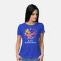 No Plan Just Adventure Zodiac-Womens-Basic-Tee-MaxoArt