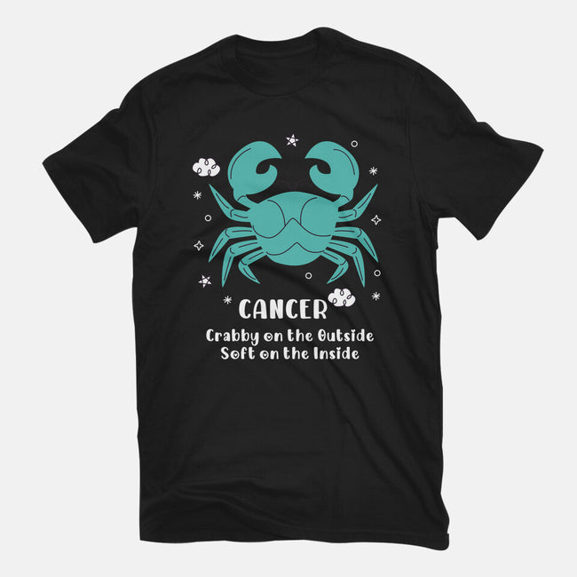 Crabby On The Outside-Unisex-Basic-Tee-MaxoArt