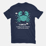 Crabby On The Outside-Unisex-Basic-Tee-MaxoArt
