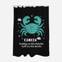Crabby On The Outside-None-Polyester-Shower Curtain-MaxoArt
