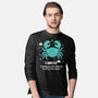 Crabby On The Outside-Mens-Long Sleeved-Tee-MaxoArt