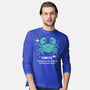 Crabby On The Outside-Mens-Long Sleeved-Tee-MaxoArt