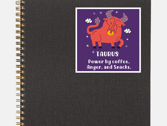 Powered By Coffee Anger And Snacks