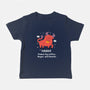 Powered By Coffee Anger And Snacks-Baby-Basic-Tee-MaxoArt