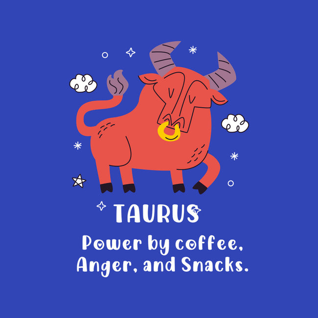 Powered By Coffee Anger And Snacks-None-Basic Tote-Bag-MaxoArt