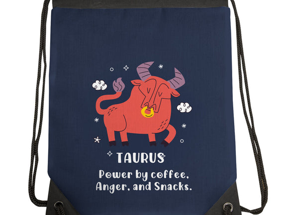Powered By Coffee Anger And Snacks