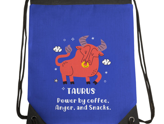 Powered By Coffee Anger And Snacks