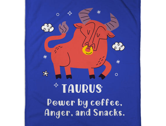 Powered By Coffee Anger And Snacks