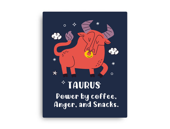 Powered By Coffee Anger And Snacks