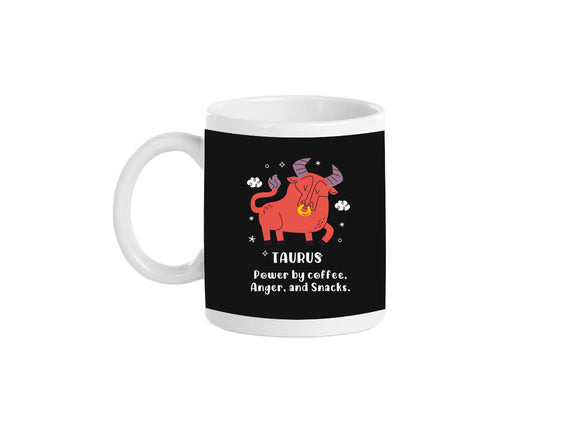 Powered By Coffee Anger And Snacks