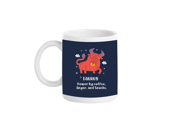 Powered By Coffee Anger And Snacks