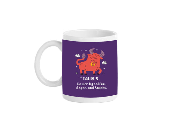 Powered By Coffee Anger And Snacks