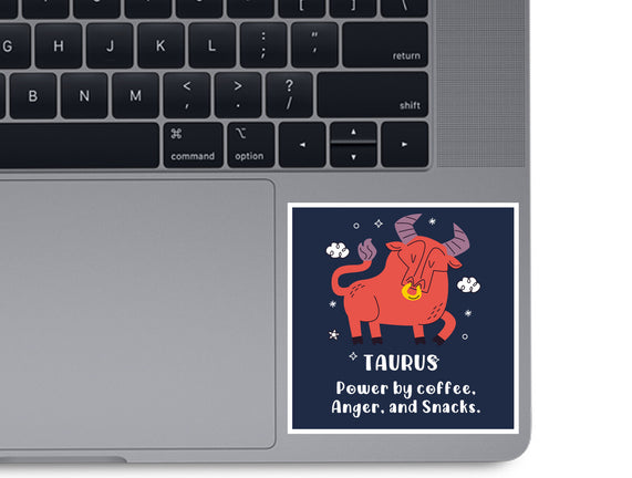 Powered By Coffee Anger And Snacks