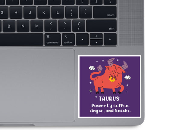 Powered By Coffee Anger And Snacks