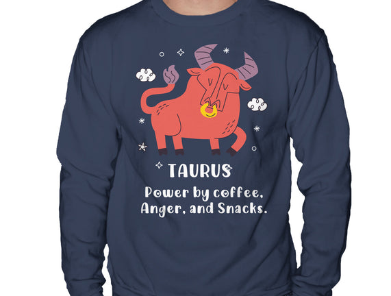 Powered By Coffee Anger And Snacks