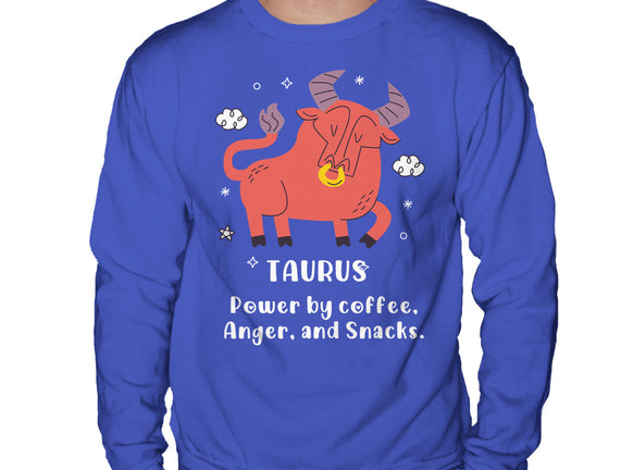 Powered By Coffee Anger And Snacks