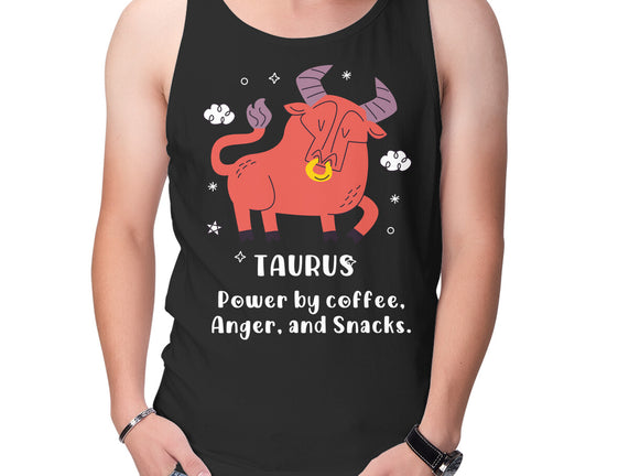 Powered By Coffee Anger And Snacks