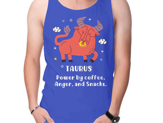 Powered By Coffee Anger And Snacks