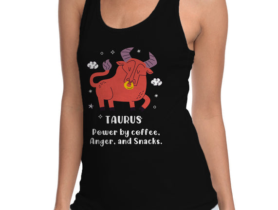 Powered By Coffee Anger And Snacks