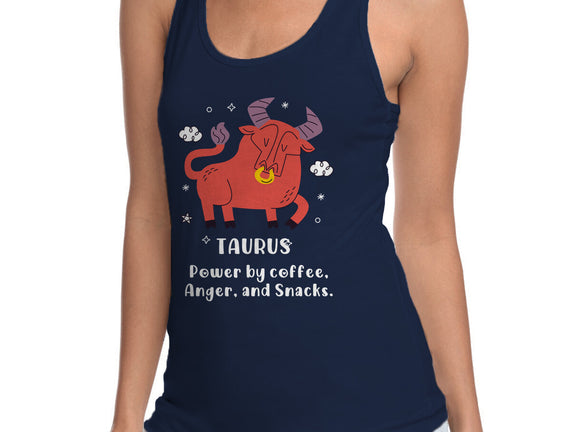 Powered By Coffee Anger And Snacks