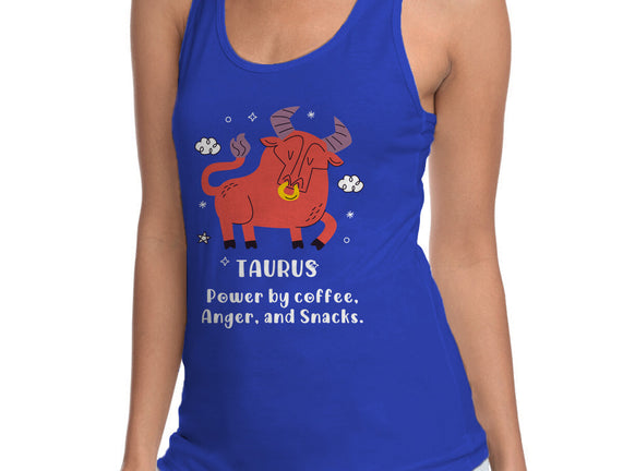 Powered By Coffee Anger And Snacks