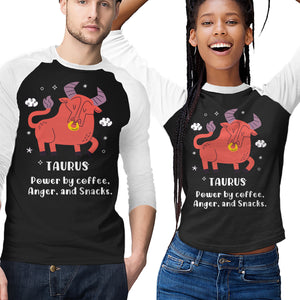 Powered By Coffee Anger And Snacks