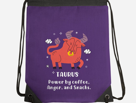 Powered By Coffee Anger And Snacks