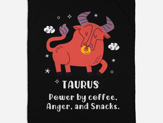 Powered By Coffee Anger And Snacks
