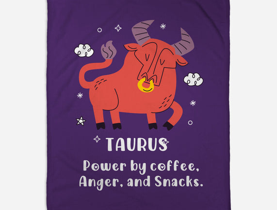 Powered By Coffee Anger And Snacks