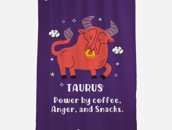 Powered By Coffee Anger And Snacks