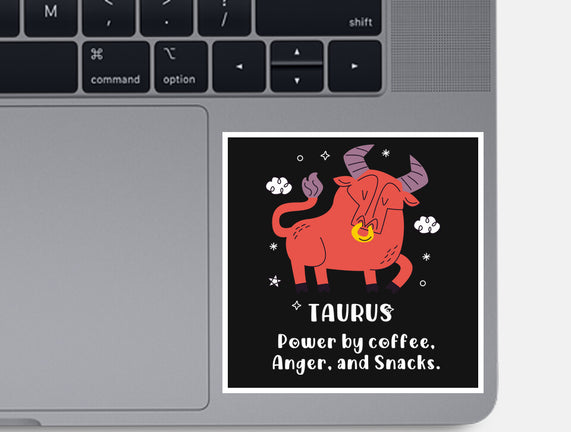 Powered By Coffee Anger And Snacks
