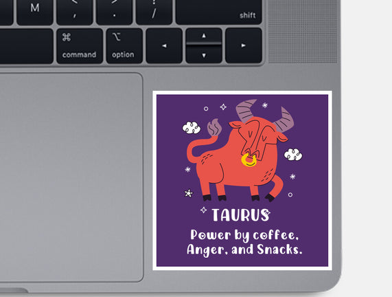 Powered By Coffee Anger And Snacks