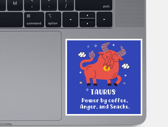 Powered By Coffee Anger And Snacks