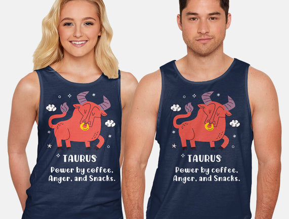 Powered By Coffee Anger And Snacks