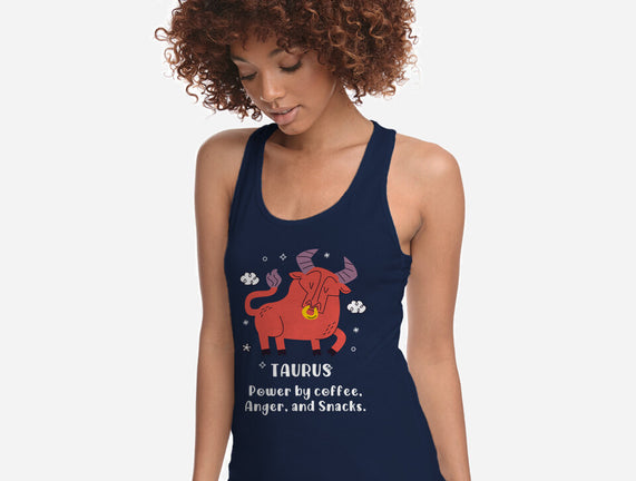 Powered By Coffee Anger And Snacks