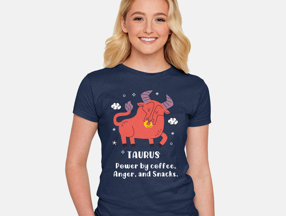 Powered By Coffee Anger And Snacks