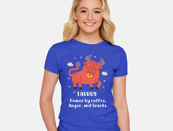 Powered By Coffee Anger And Snacks