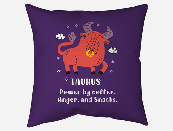 Powered By Coffee Anger And Snacks