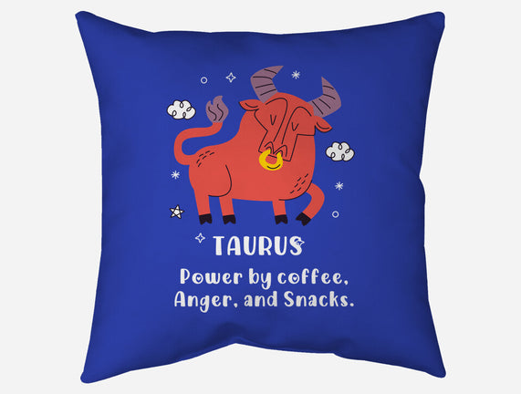 Powered By Coffee Anger And Snacks