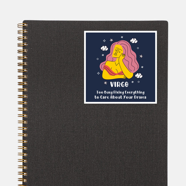 Too Busy Fixing Everything-None-Glossy-Sticker-MaxoArt