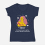 Too Busy Fixing Everything-Womens-V-Neck-Tee-MaxoArt