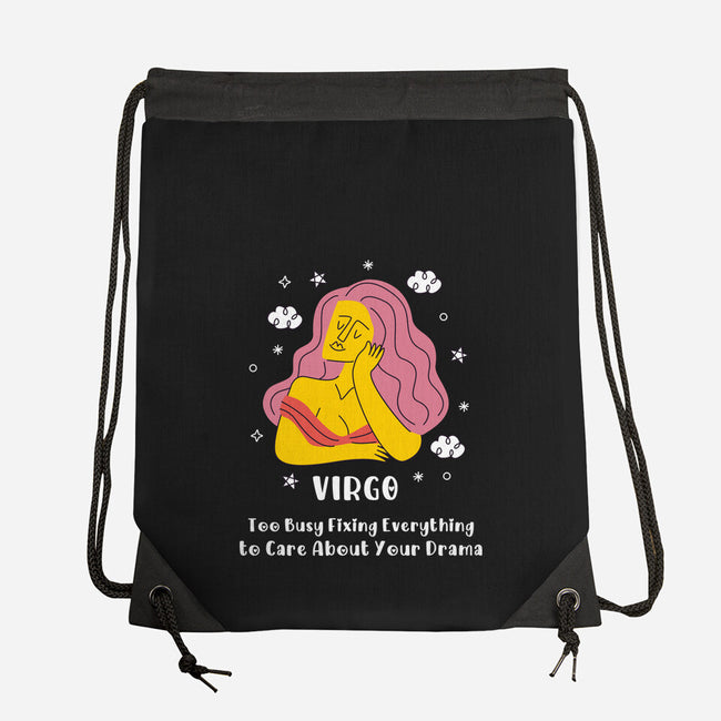 Too Busy Fixing Everything-None-Drawstring-Bag-MaxoArt